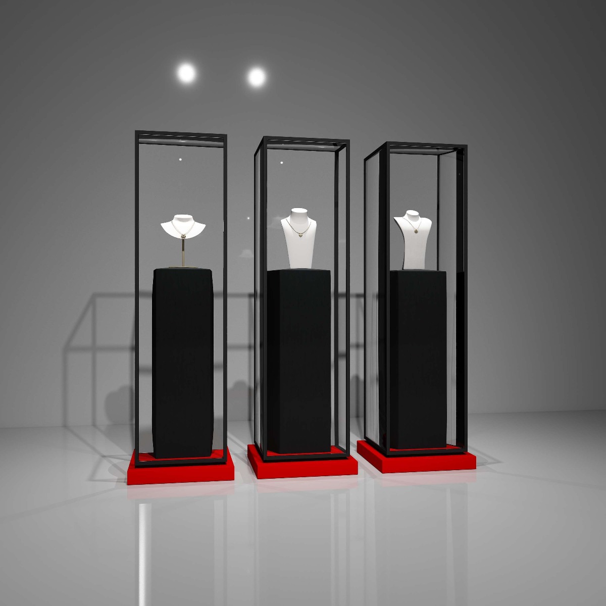 High end jewelry case