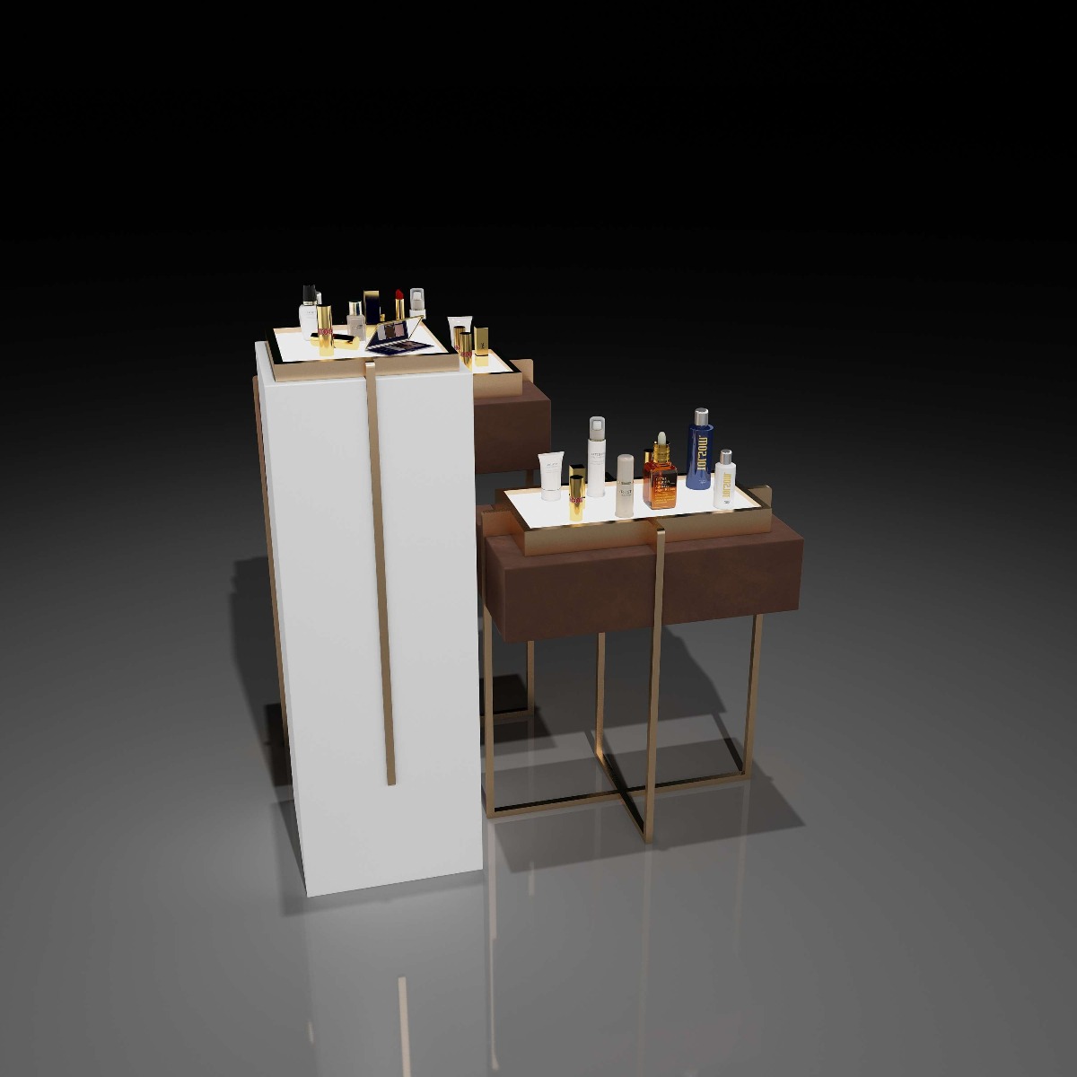 perfume kiosk