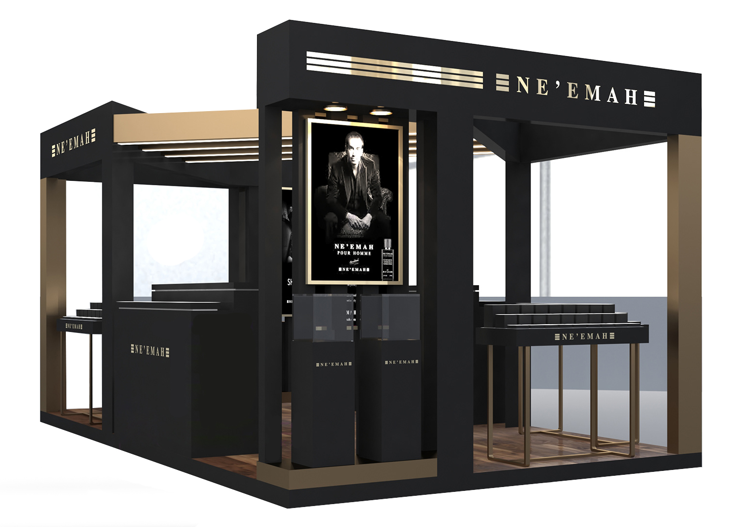 Ant Display Exquisite Indoor Perfume Kiosk