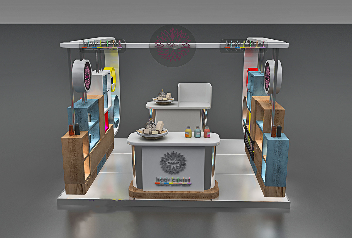 Unique Skincare Custom Kiosk