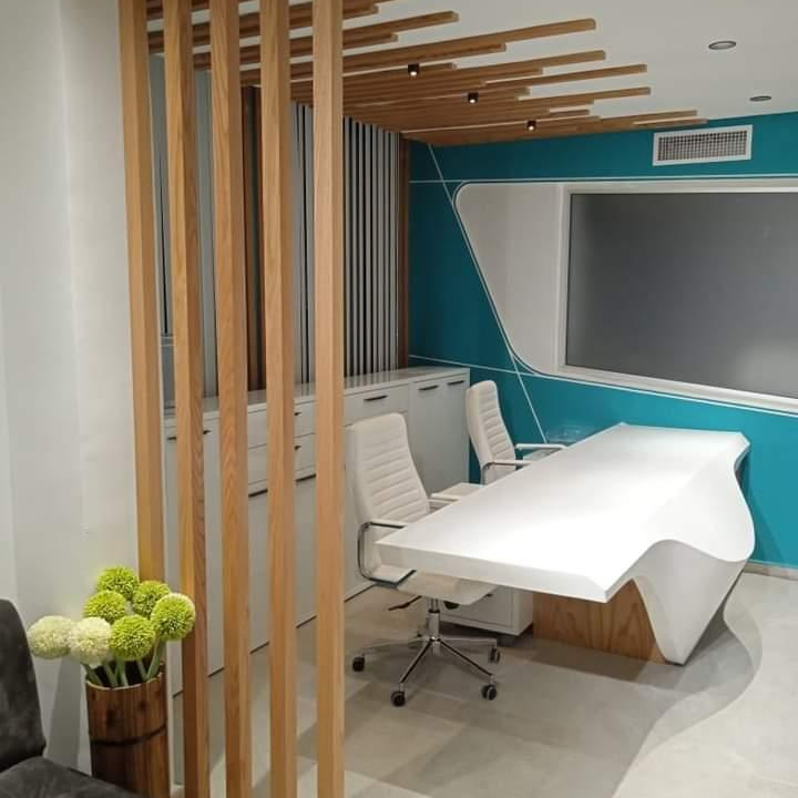 Modern Small Desks Front