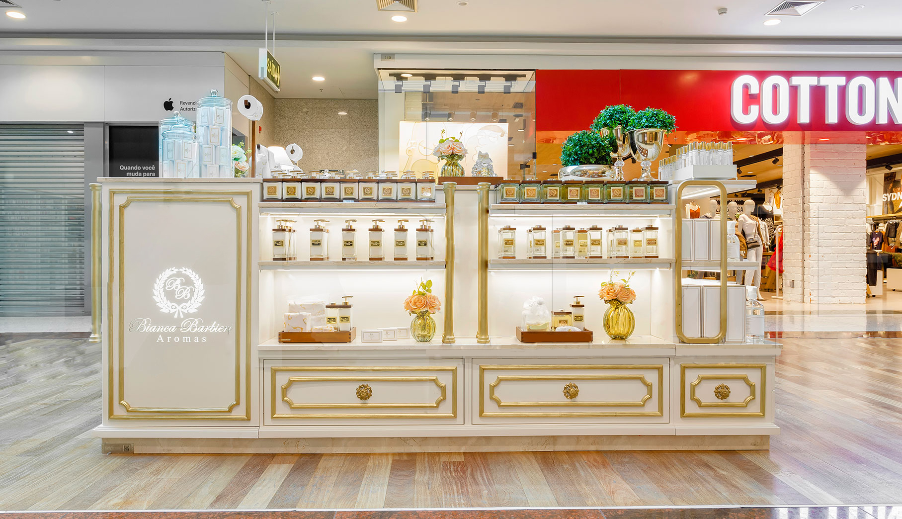 Luxury Exquisite Perfume Kiosk 