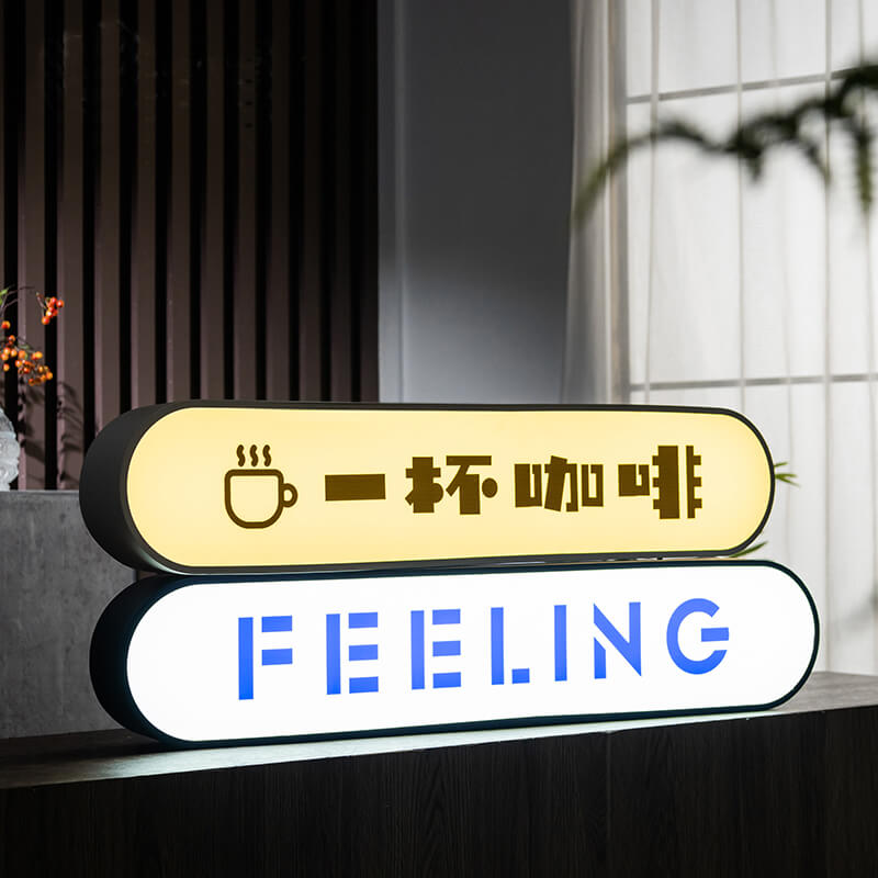 illuminated sign 