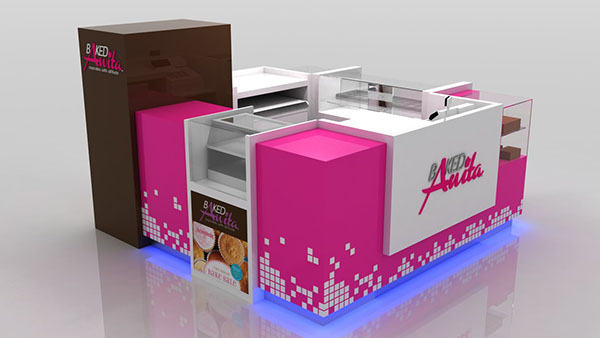 Baked Cookie Retail Kiosk