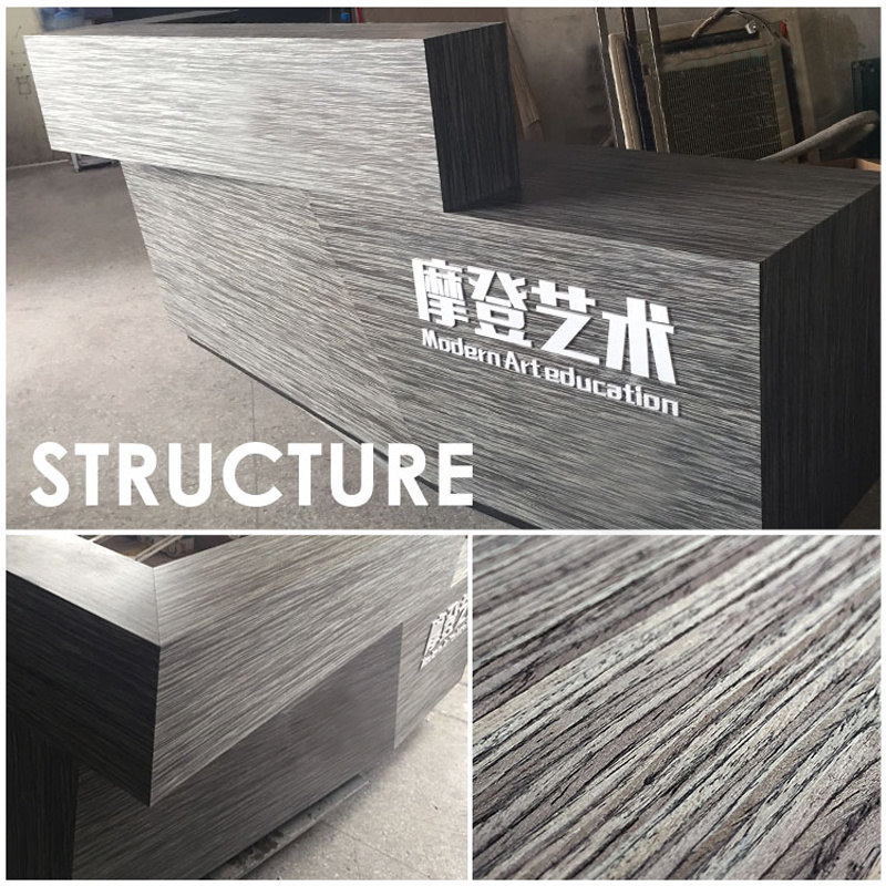 Wooden Custom Reception Desk