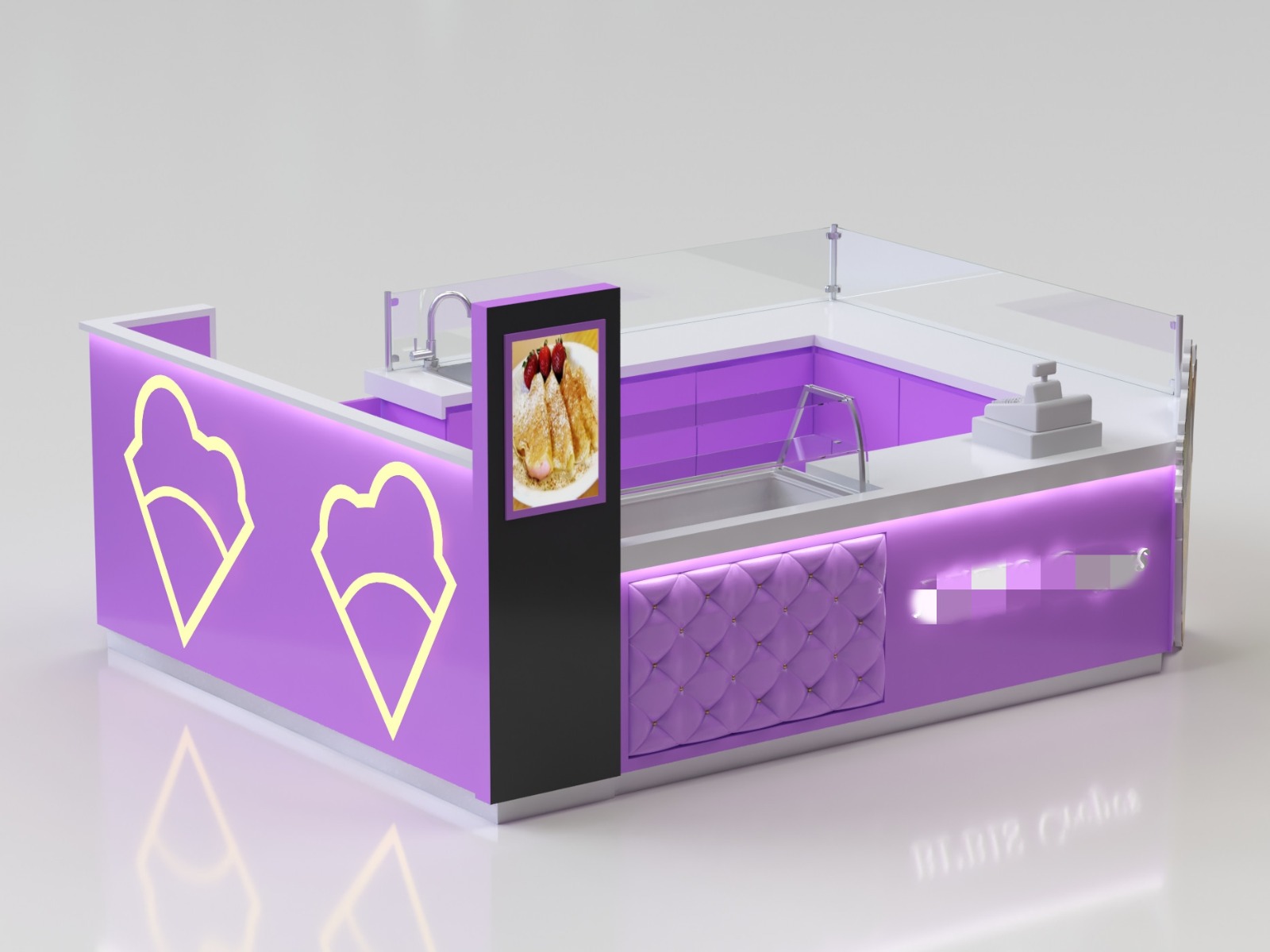 Crepe Food Kiosk