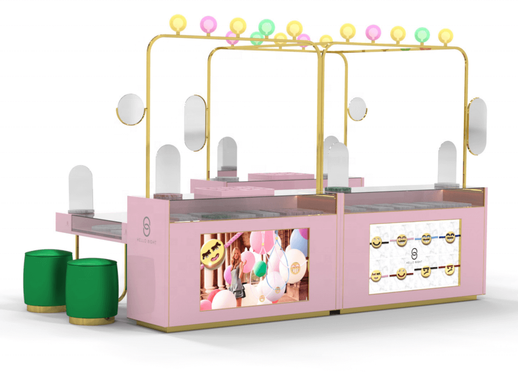 jewelry display counter 