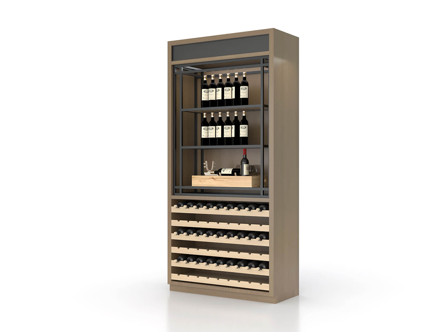 wine display shelf