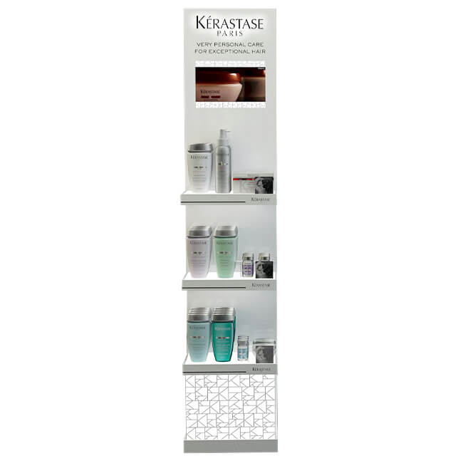makeup display showcase