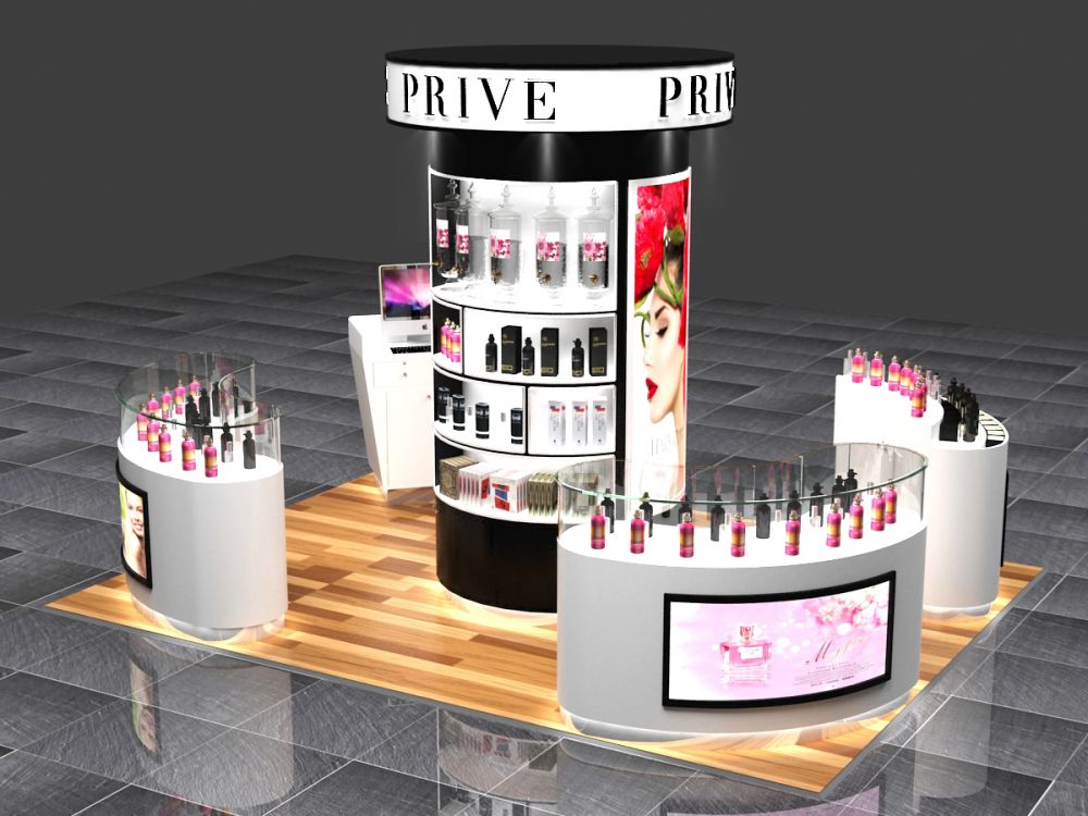 perfume kiosk
