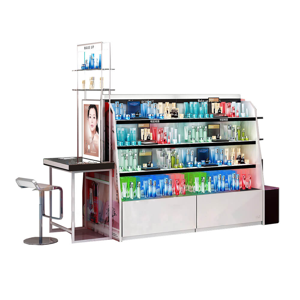 makeup display counter 