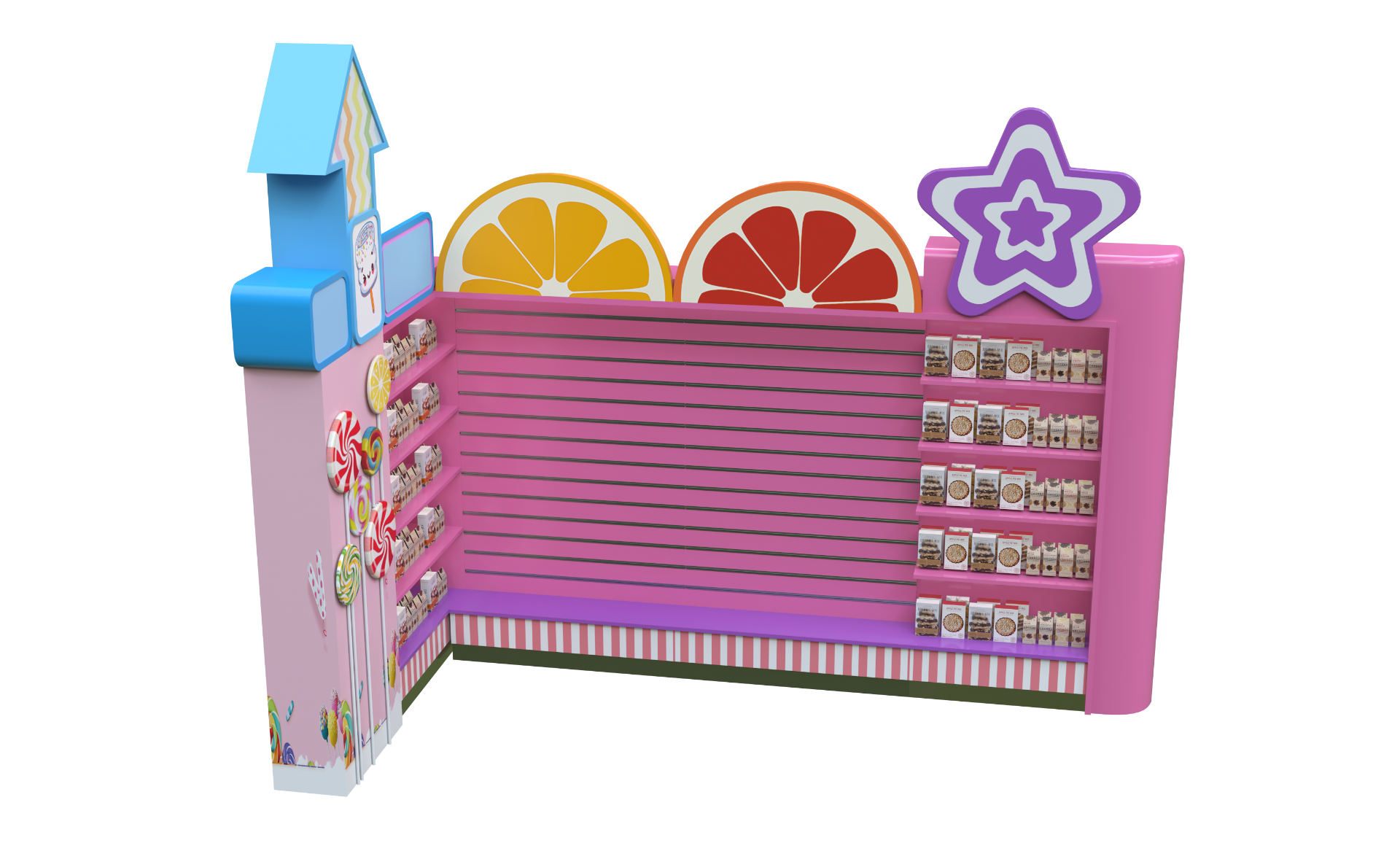 candy wall shelf