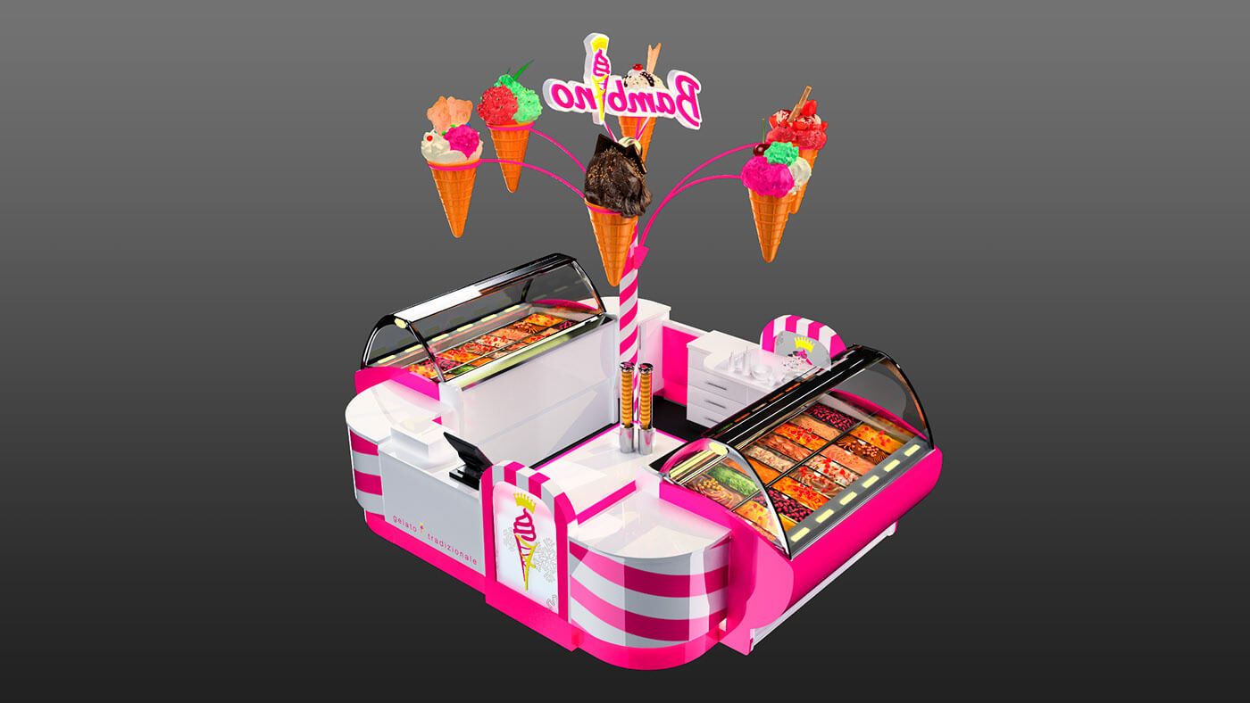 ice cream kiosk 