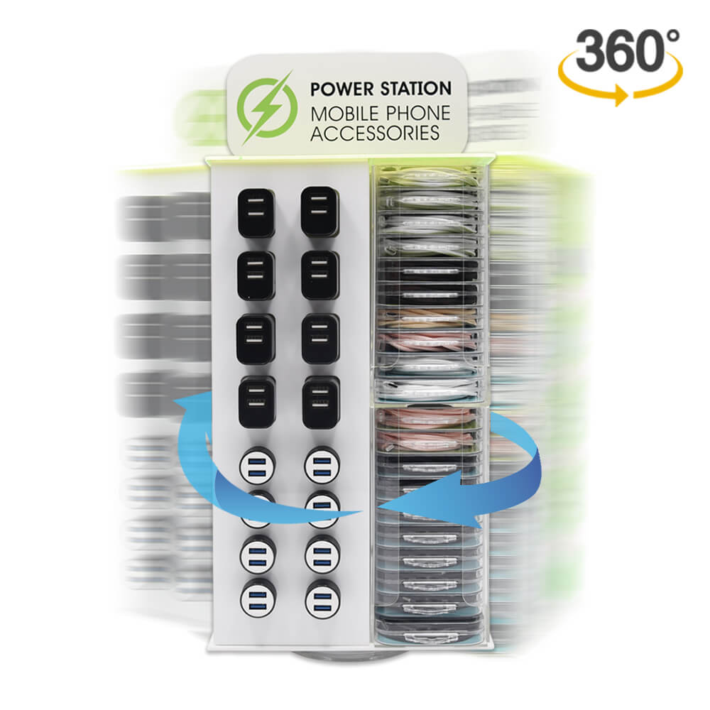 phone accessories counter