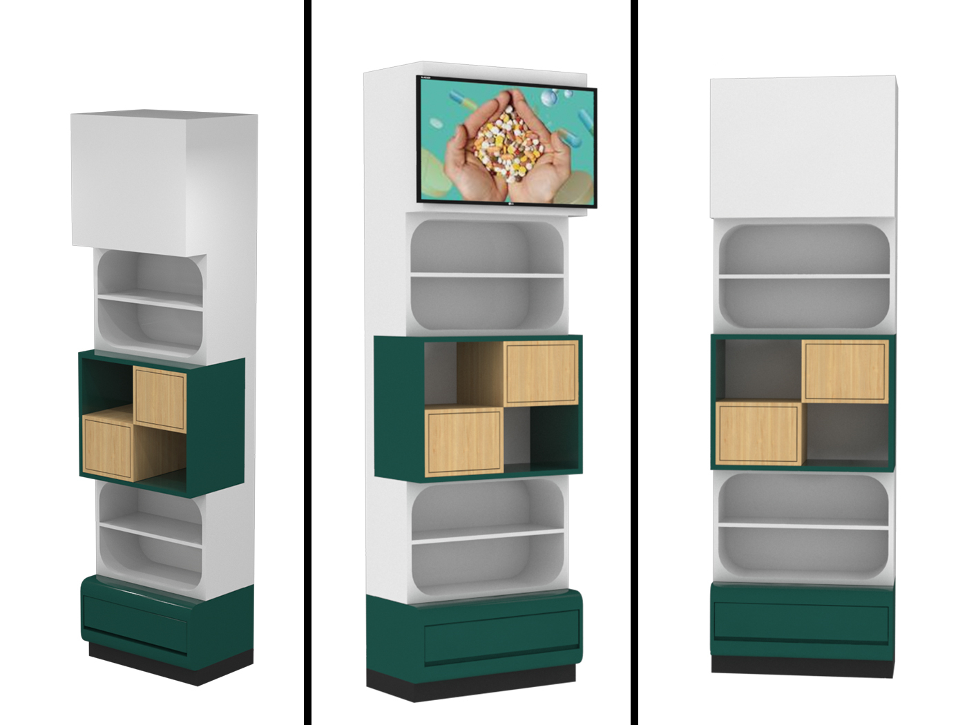 wall showcase