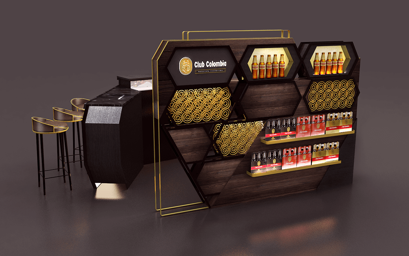 wine bar counter for sale 