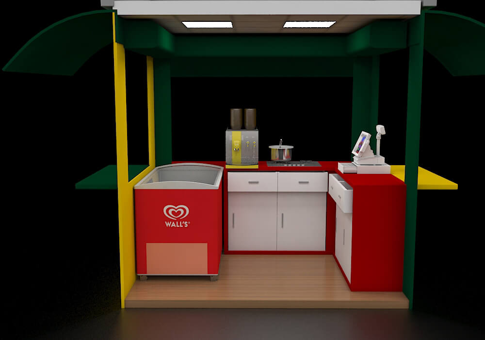 fast food kiosk 