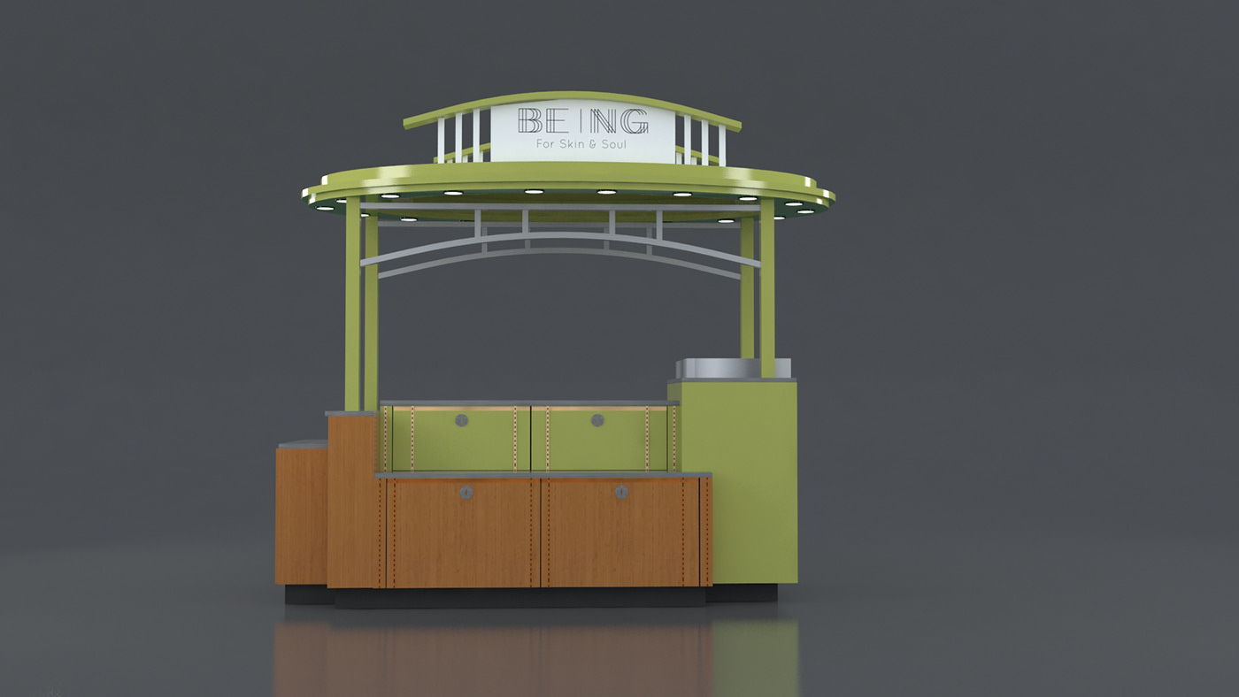 Accessories Booth Cart