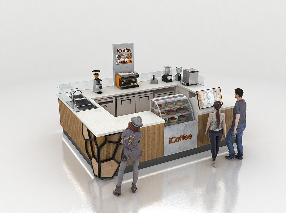 coffee bar kiosk 