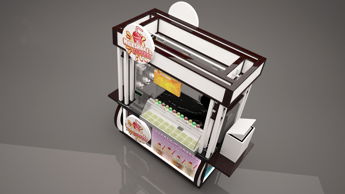 Milkshake Food Cart