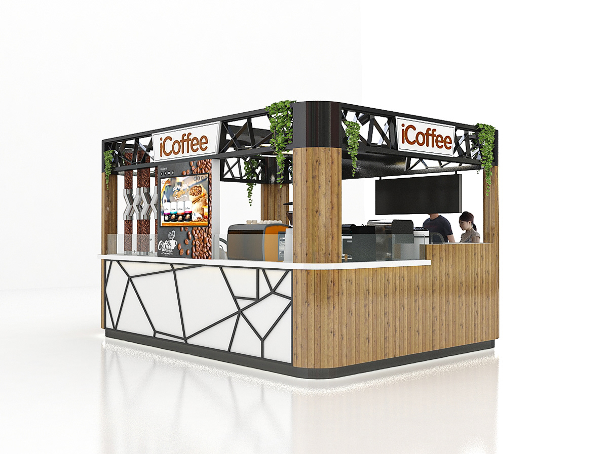 Ant Display Indoor Coffee Kiosk
