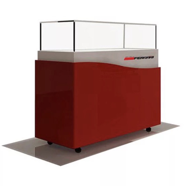 glass display counter