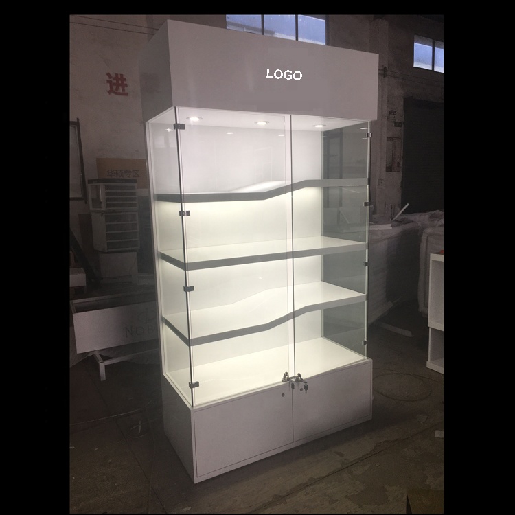glass display cabinet
