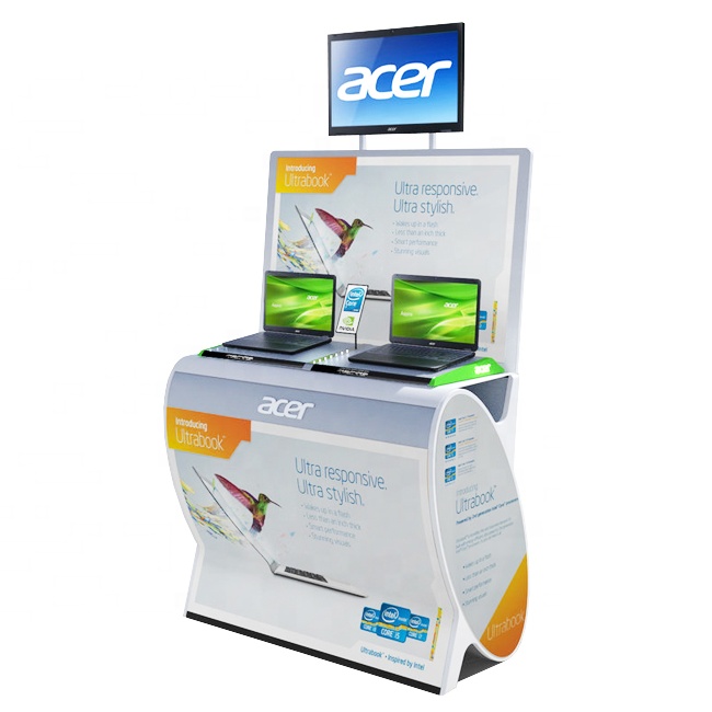 electronics display counter