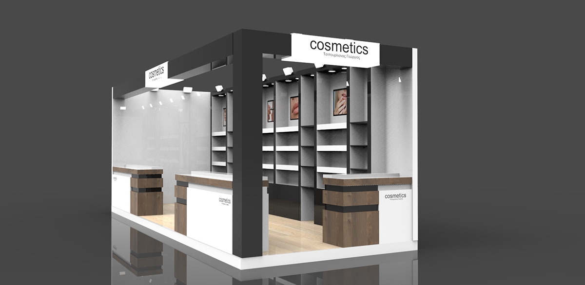 Ant Display Cosmetic Exhibition Fixtures