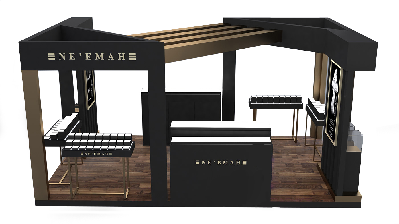 Ant Display Exquisite Indoor Perfume Kiosk