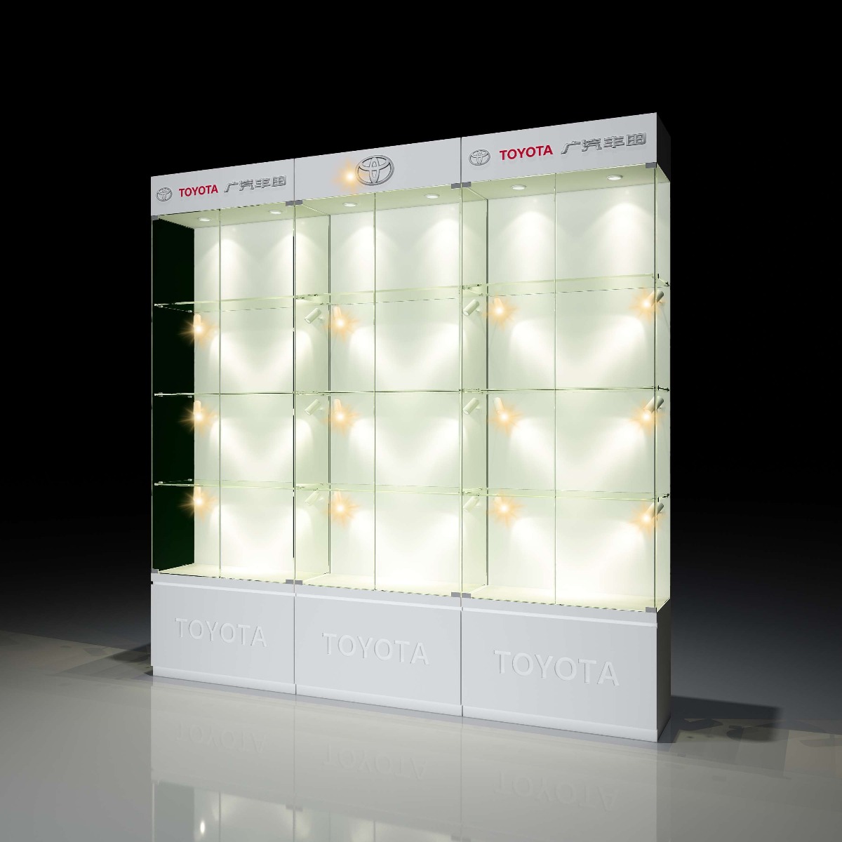 glass case