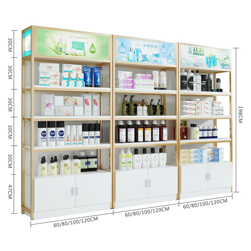 cosmetic showcases