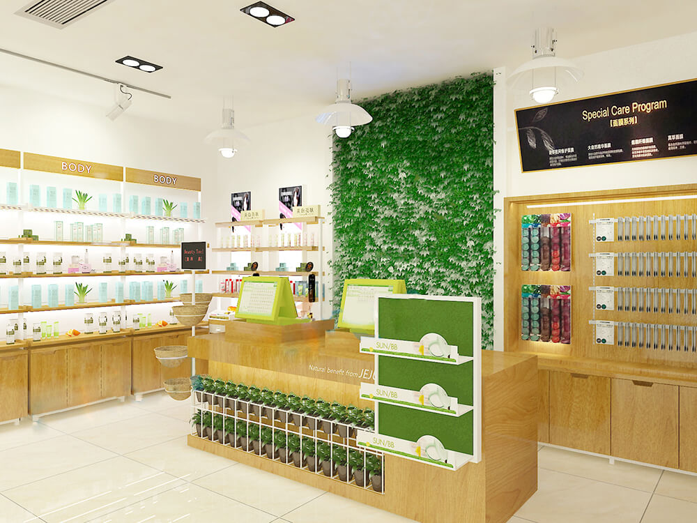 cosmetic retail store