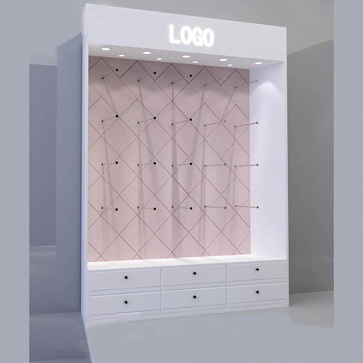 clothes display cabinet