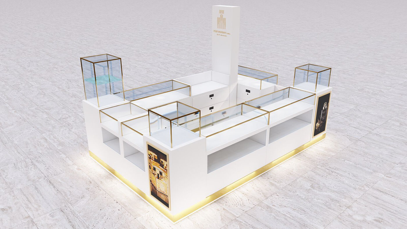 perfume kiosk for sale 