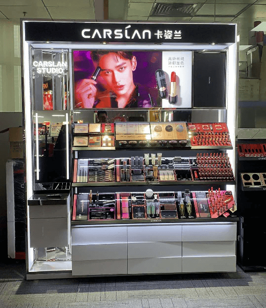 makeup display cabinets