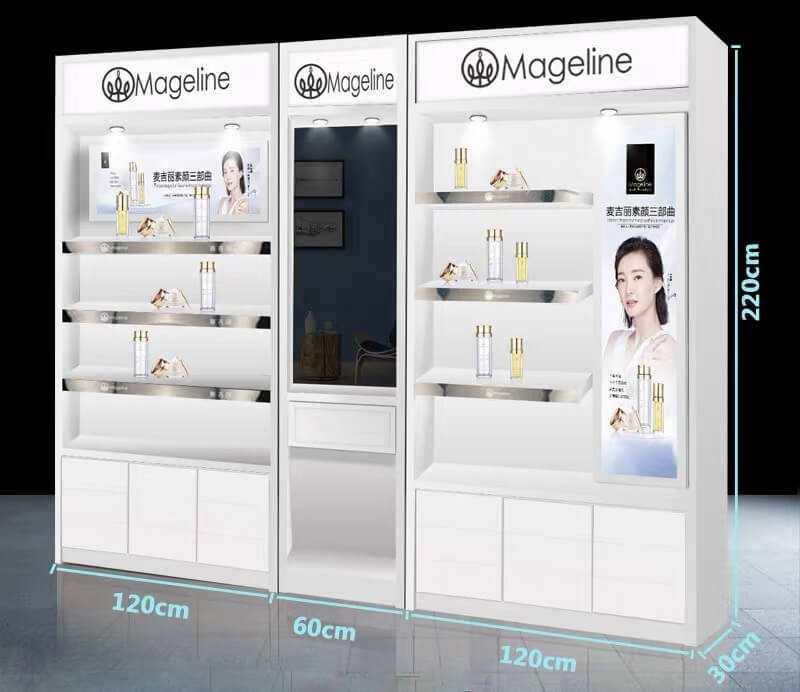 cosmetic display cabinet