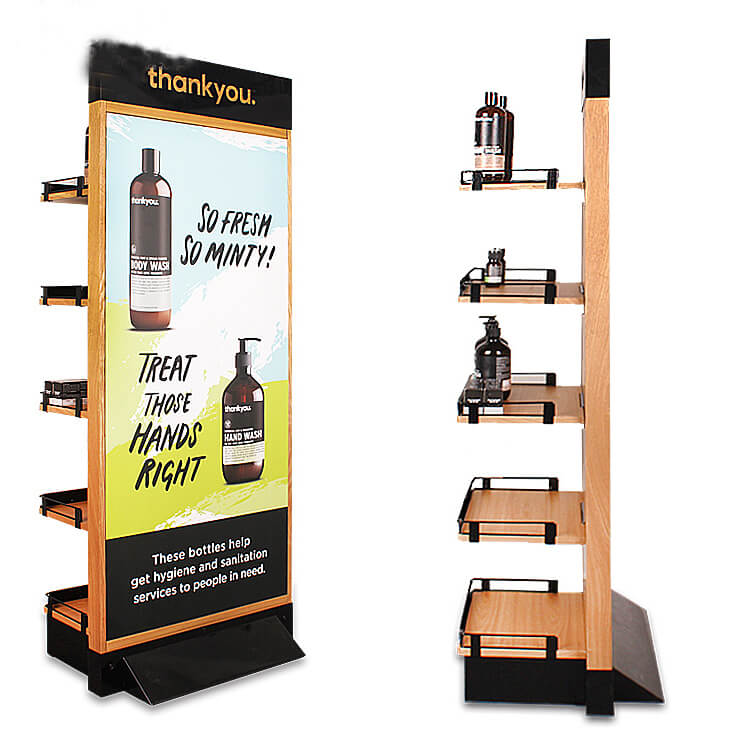 beauty products showcase