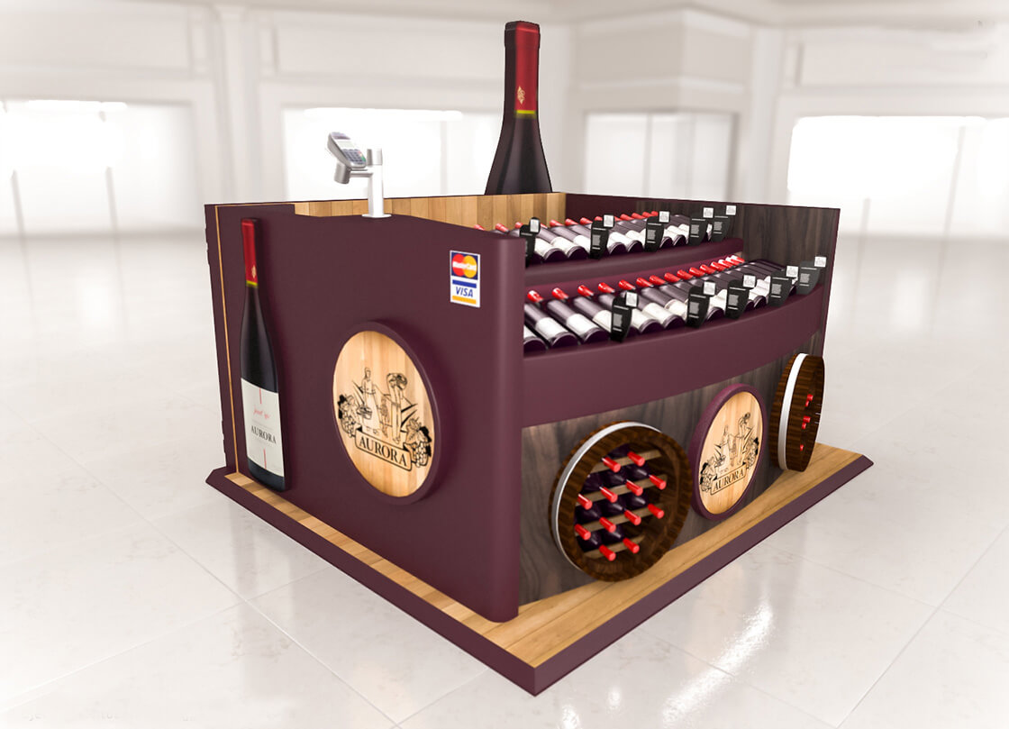 wine showcase