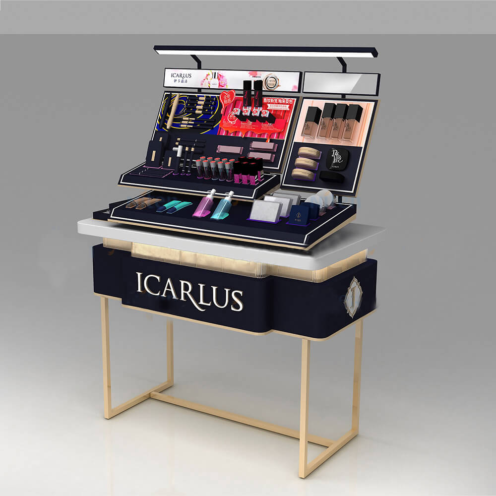 cosmetic display counter
