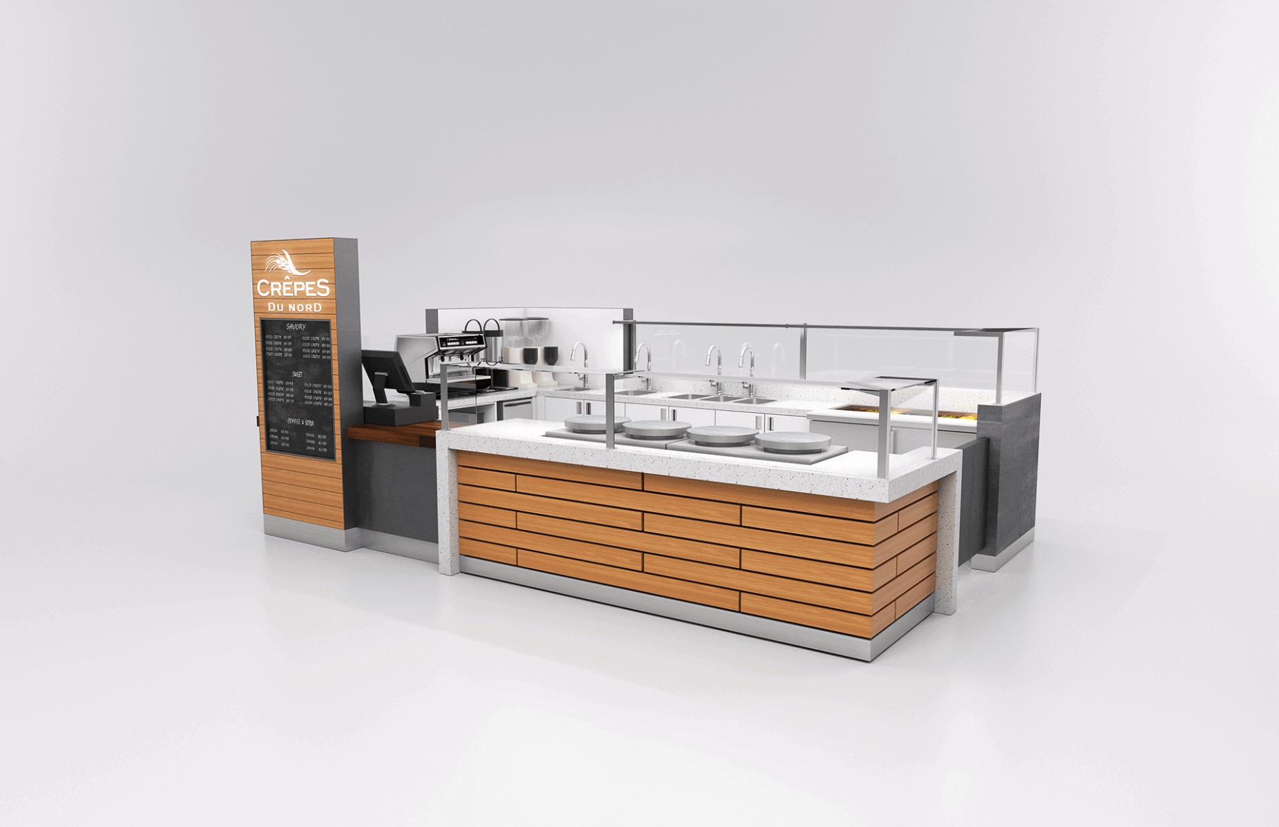 fast food bar