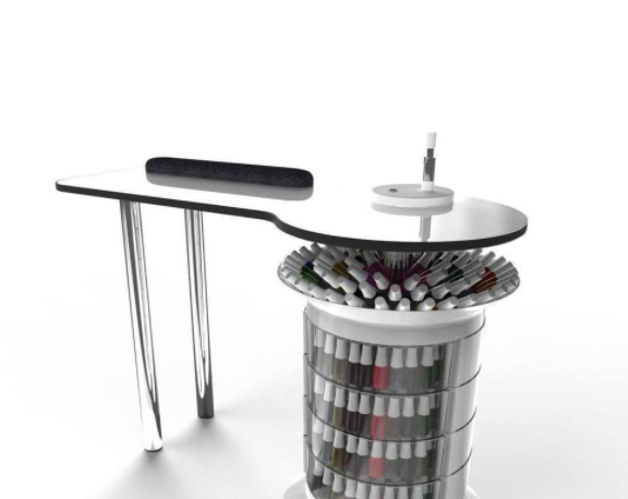 nail polish display counter 