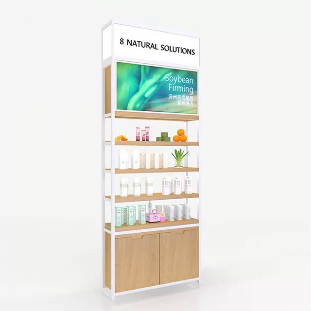 wall cosmetic showcase