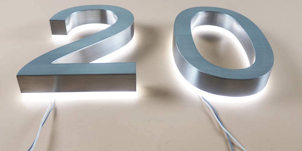 stainless steel letters