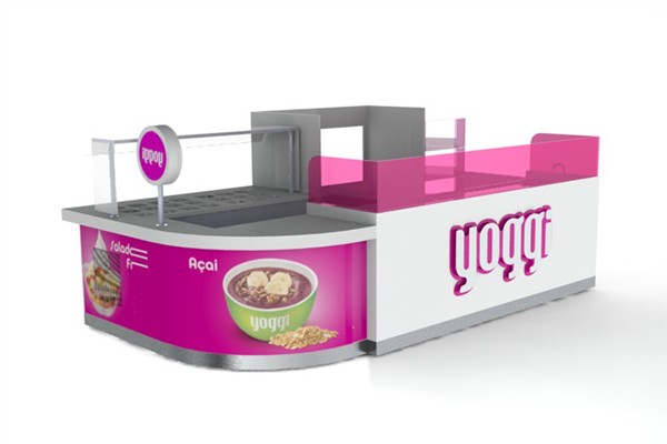 Frozen Yogurt Kiosk