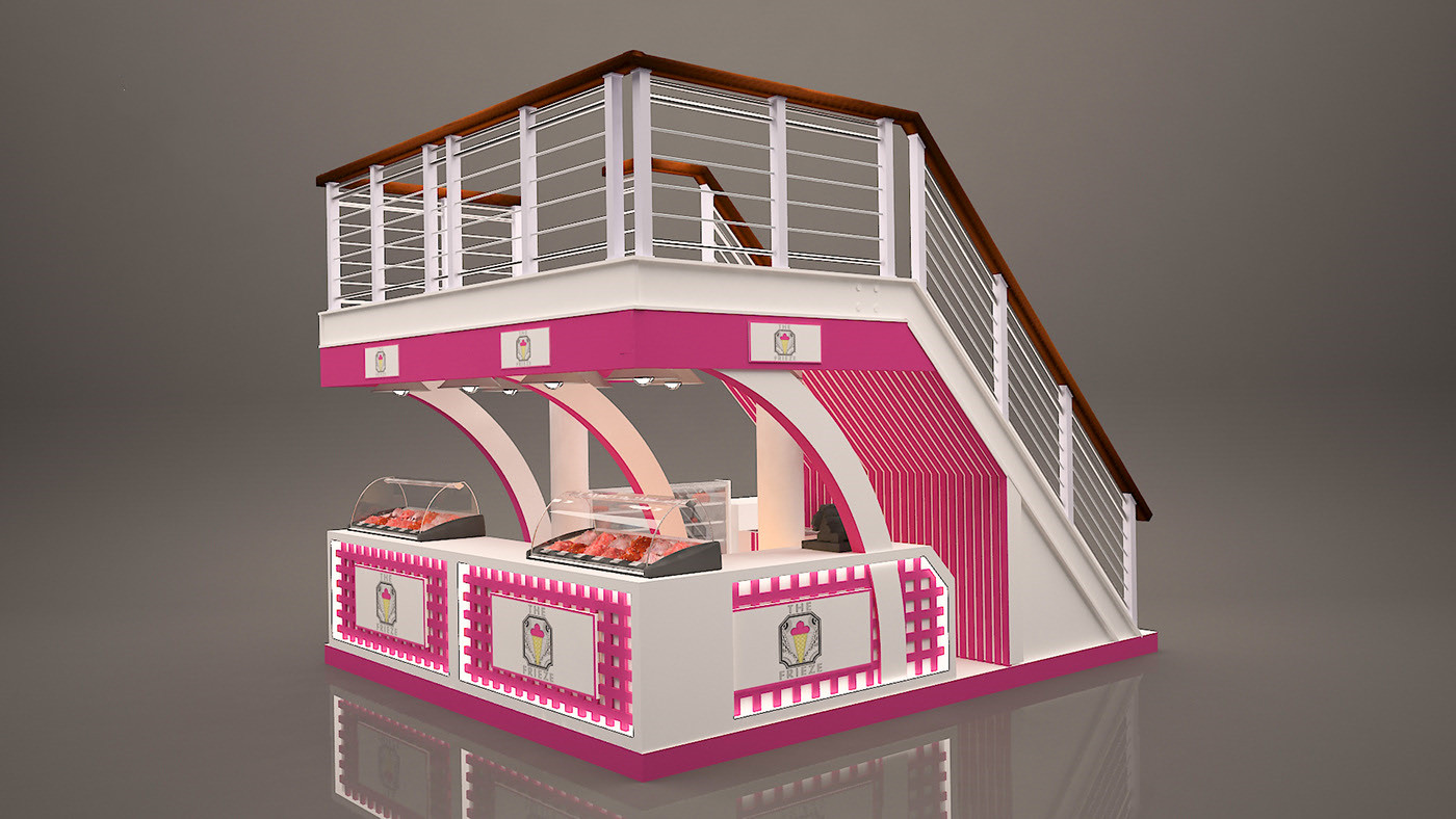 ice cream kiosk 