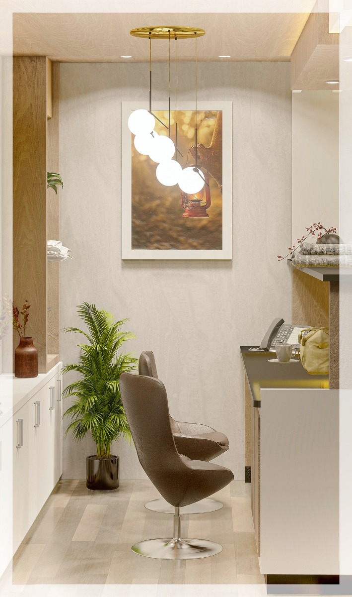 Salon Used Reception Desk
