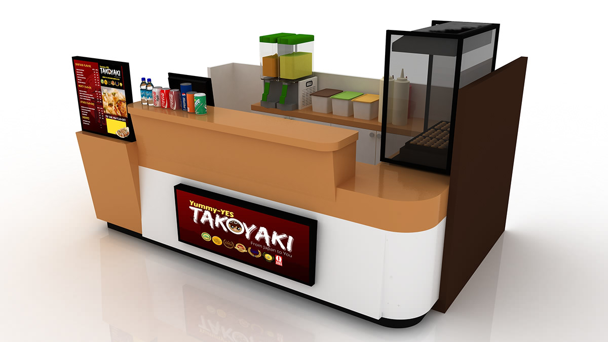 sushi food kiosk