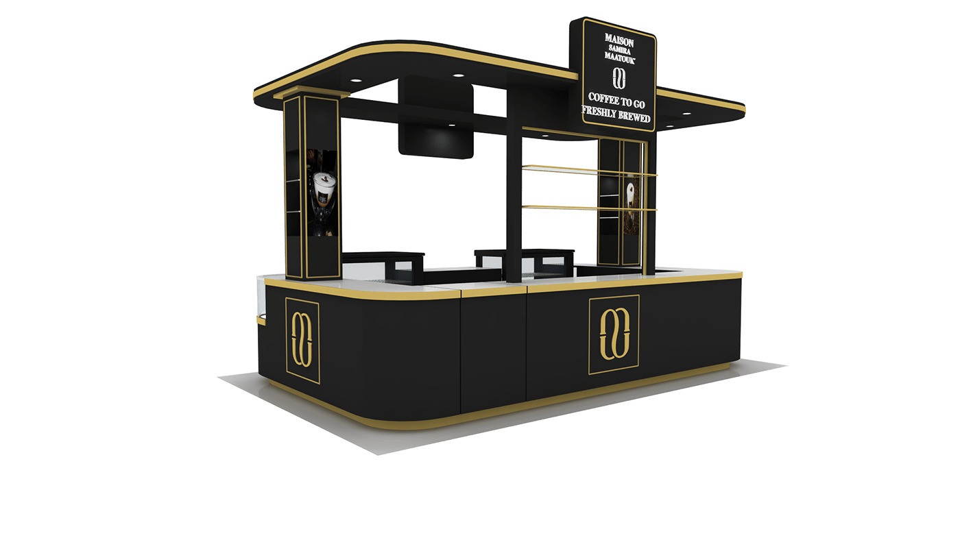 coffee drinks counter 
