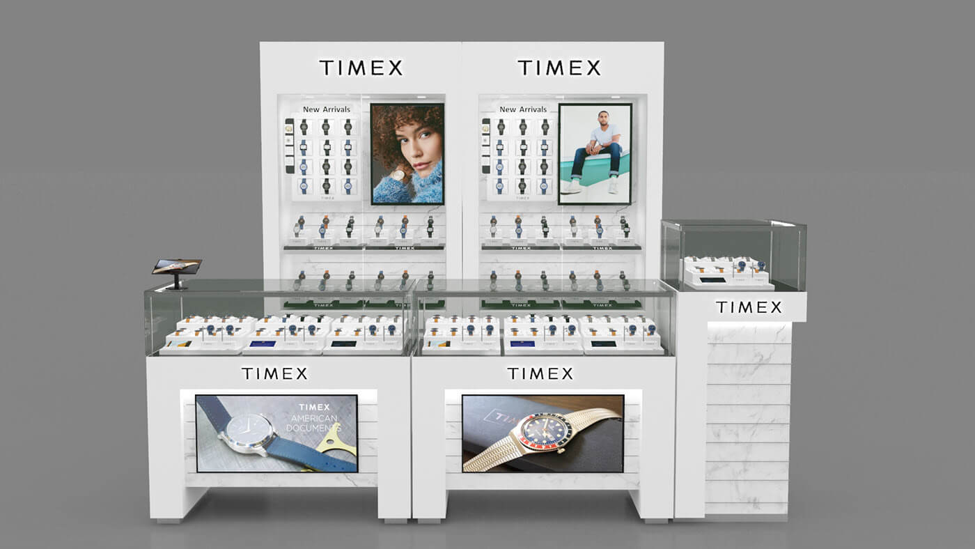 watch display kiosk 